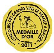 Médaille d'or Macon 2011