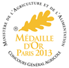 Médaille d'Or Paris 2013